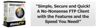 Thumbnail Atomic FTP Client: (File Transfer Protocol) - Resell Rights Thumbnail Atomic FTP Client: (File Transfer Protocol) - Resell Rights