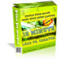 Thumbnail The 15 Minute Lead Page Creator - Master Resell Rights Thumbnail The 15 Minute Lead Page Creator - Master Resell Rights