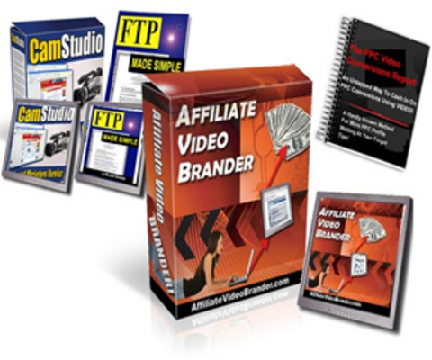 Product picture Affiliate Video Brander   - Master Resell Rights