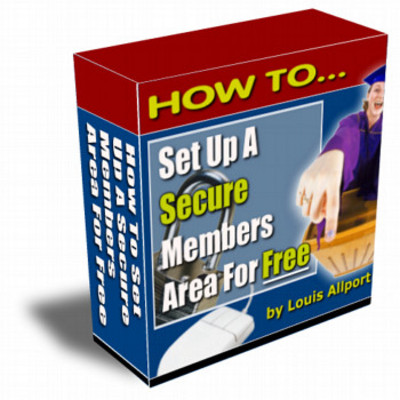 Product picture How To Set Up A Secure Members Area For Free - Master Resell