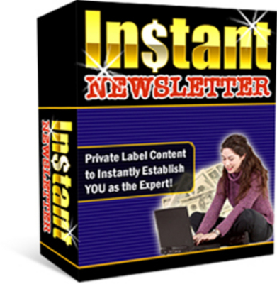 Product picture Instant Newsletter  (MRR)