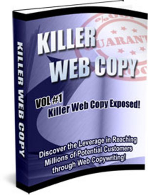 Product picture Killer Web Copy Volume #1, #2, and #3  (MRR)