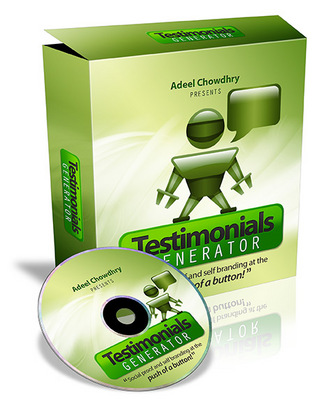 Product picture Testimonials Generator: Create Powerful  Testimonials (MRR)