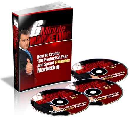 Product picture 6 Minute Marketing: How To Create 100 Products A Year (MRR)